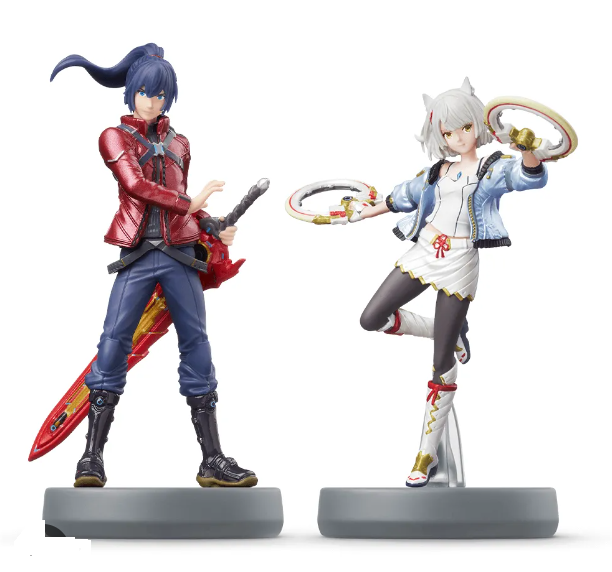 Amiibo Pack Noah e Mio - Xenoblade 3 - Cubo Nerd - O universo geek