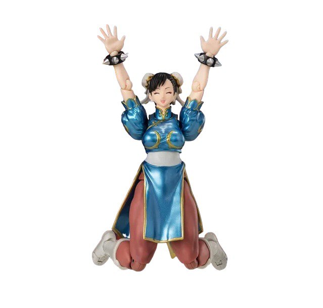 Action Figure Chun-Li Outfit 2 Street Fighter - Bandai SHF - Cubo