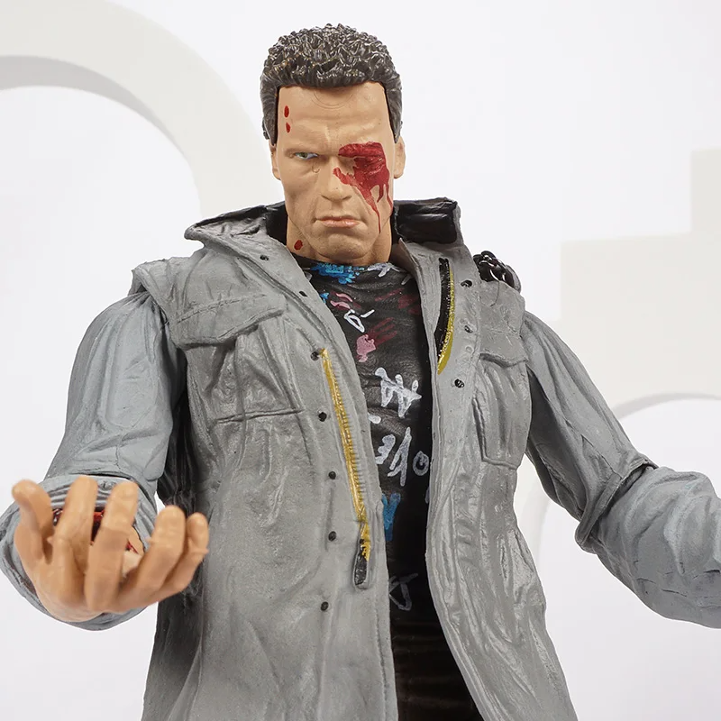Action Figure T800 Tech Noir Cyborg - NECA - Cubo Nerd - O