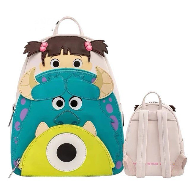 Mochila Monstros SA Disney Original Loungefly Cubo Nerd O universo geek em um clique