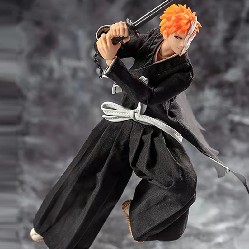 Action Figure Ichigo Kurosaki Ver. Hollow Bleach - Great Toys