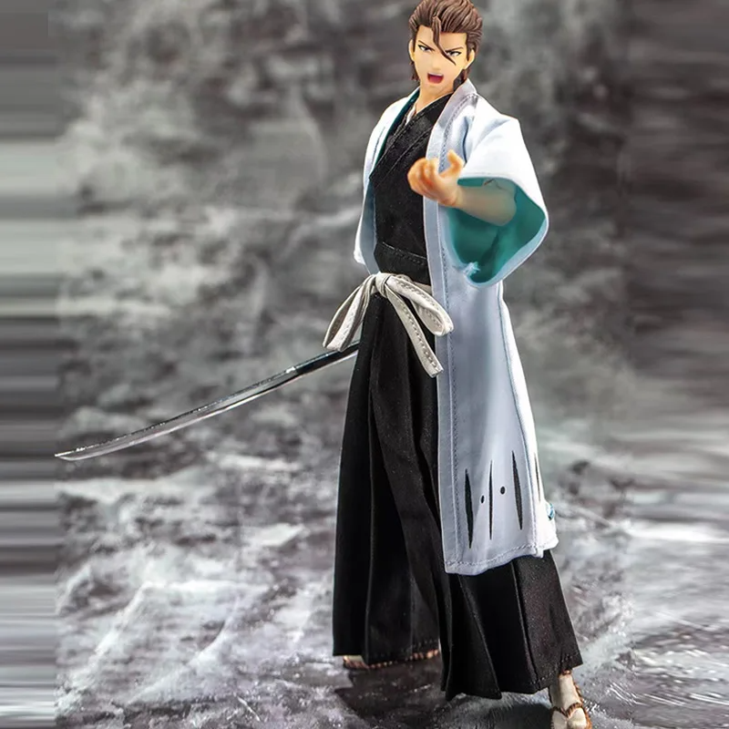 Action Figure Sōsuke Aizen Bleach - Great Toys - Cubo Nerd - O