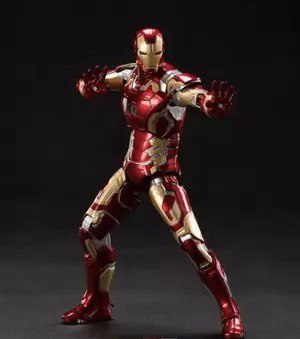 Action Figure Iron Man Mark 43 - Marvel - Cubo Nerd - O universo
