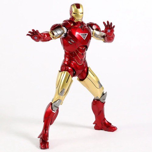Action Figure Iron Man Mark VI - Marvel - Cubo Nerd - O universo
