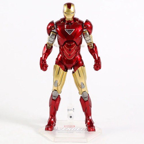 Action Figure Iron Man Mark VI - Marvel - Cubo Nerd - O universo