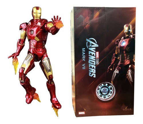 IRON MAN / MARK 7（マーク7） Figura Iron Man Mark VII Open Armor Version - Marvel - Sixth Scale