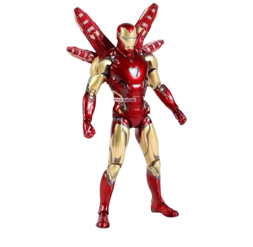 Action Figure Iron Man Mark 85 - Marvel - Cubo Nerd - O universo
