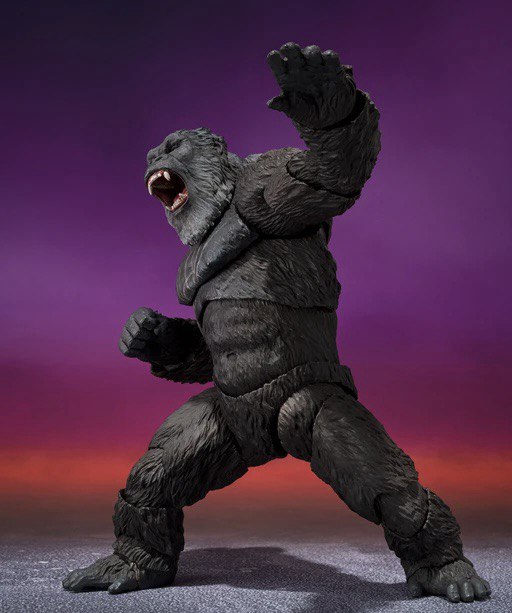 Figure Kong Godzilla e Kong The New Empire - Bandai SH MonsterArts
