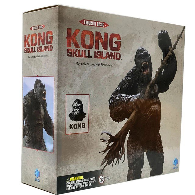 Kong Figure Kong Skull Island - Original Hiya - Cubo Nerd - O