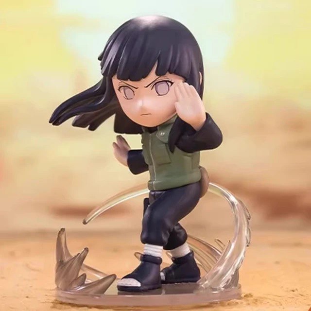 POP MART Good Luck 2018 フィギュア Hinata Hyuga Naruto - Pop Mart Original - Cubo Nerd - O universo