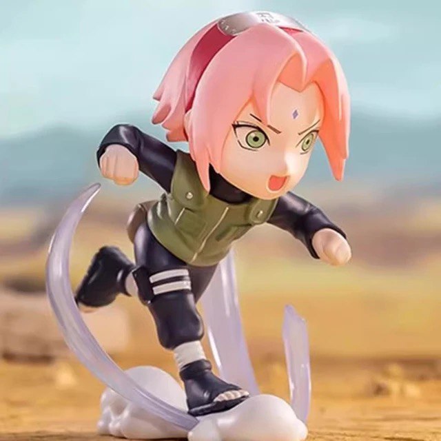 Sakura Haruno Punho Adamantino Naruto - Pop Mart Original - Cubo