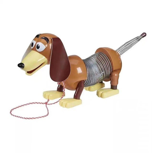 トイストーリー2 Slinky Dog レア Figure Slinky Dog 15cm - Toy Story - Cubo Nerd - O universo geek