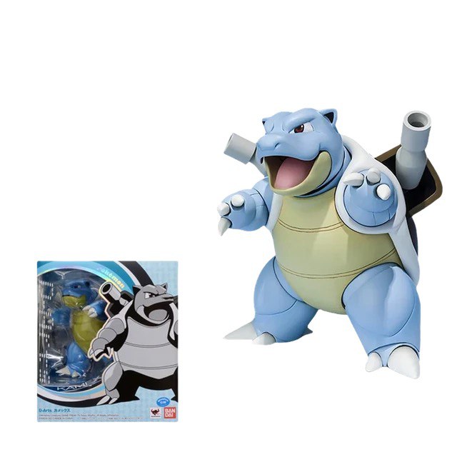 Action Figure Blastoise Pokémon D-Arts - Original Bandai - Cubo