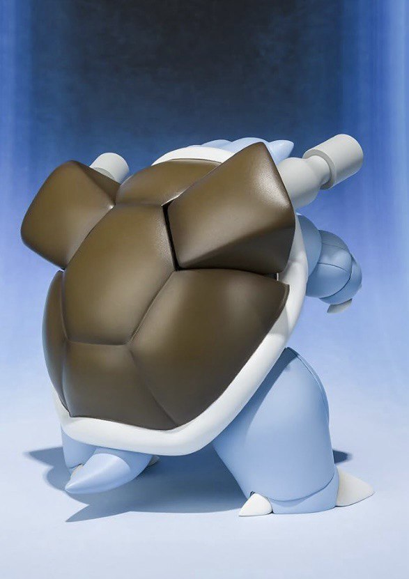 Action Figure Blastoise Pokémon D-Arts - Original Bandai - Cubo