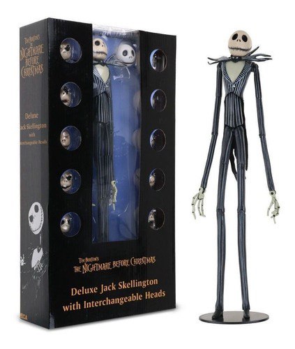 Action Figure Jack Skellington Deluxe - O Estranho Mundo de
