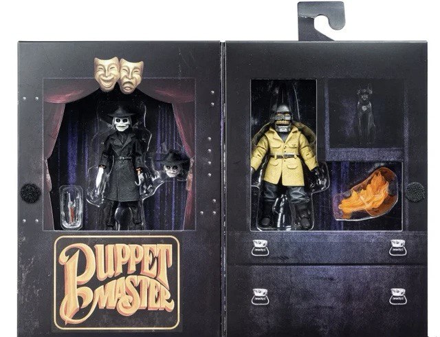 Action Figure Blade & Torch Puppet Master - Original NECA - Cubo