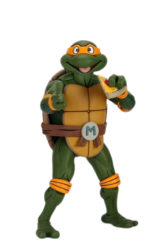 Figure Michelangelo is a Party Dude TMNT - Original NECA - Cubo
