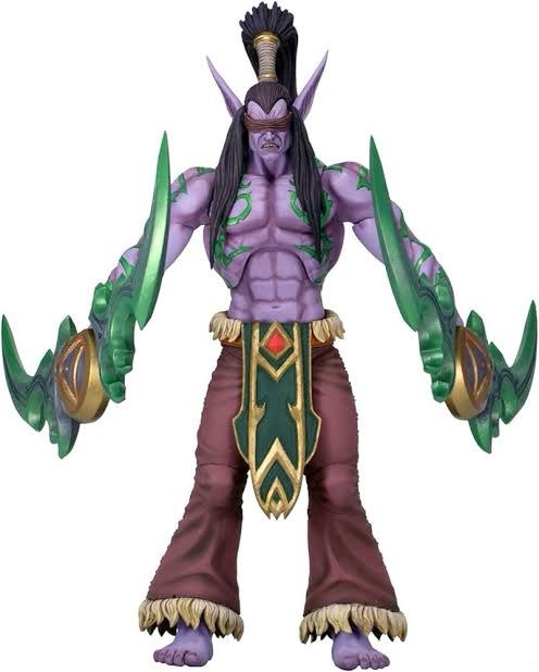 NECA Heroes of the Storm レイナー イリダン 2体セット Action Figure Illidan Heroes Of The Storm - Neca Toys - Cubo Nerd