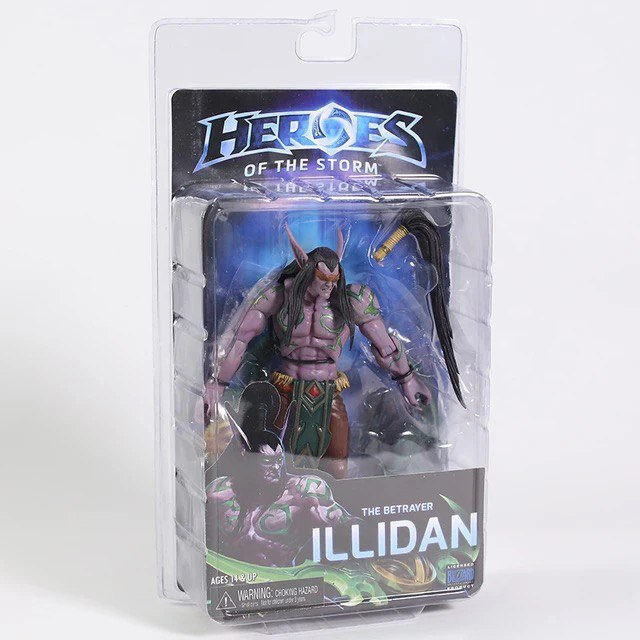 Action Figure Illidan Heroes Of The Storm - Neca Toys - Cubo Nerd
