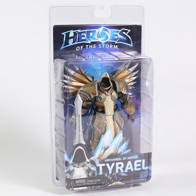 Action Figure Tyrael Heroes Of The Storm - Neca Toys - Cubo Nerd