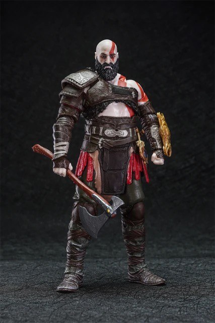Action Figure Kratos God Of War Ragnarok - McFarlane Toys - Cubo
