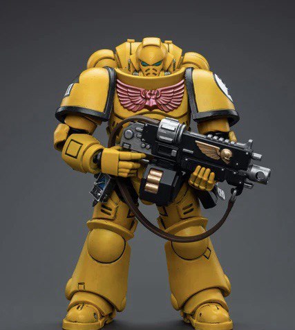 Action Figure Intercessors Imperial Fists Warhammer 40k 1/18