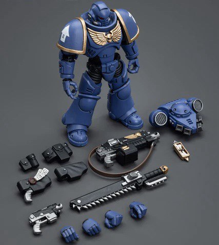 Action Figure Intercessors Ultramarines Warhammer 40k 1/18