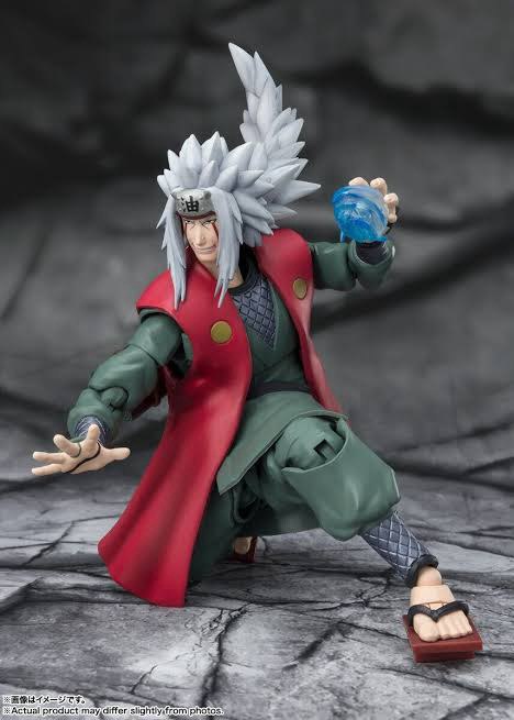 Action Figure Jiraiya Exclusive Edition Naruto Shippuden - Bandai
