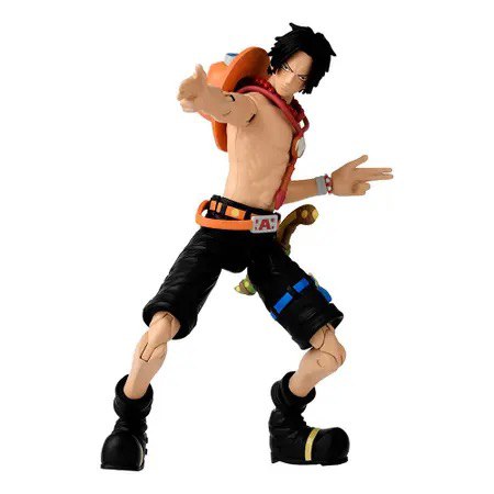 Action Figure Portgas Ace Anime Heroes Series Bandai