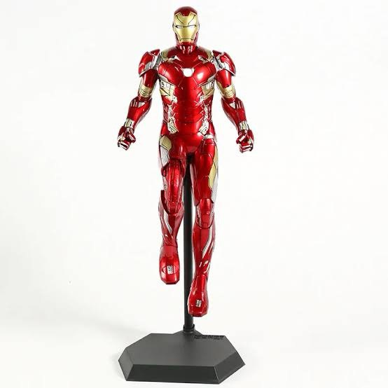 Estátua Iron Man Mark 46 30cm - Crazy Toys Marvel - Cubo Nerd - O