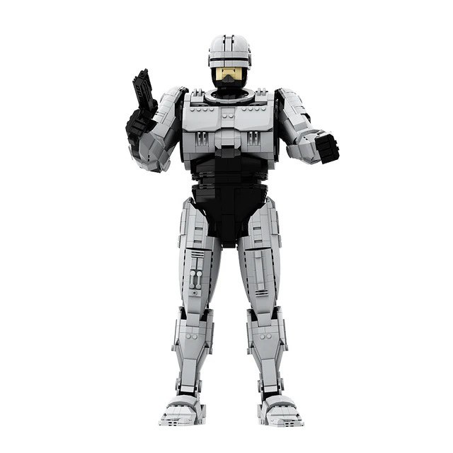 Robocop Figure 53cm - Blocos de Montar MOC - Cubo Nerd - O
