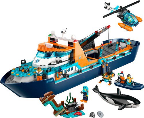 Navio de Exploração Ártica - City - Cubo Nerd - O universo geek em