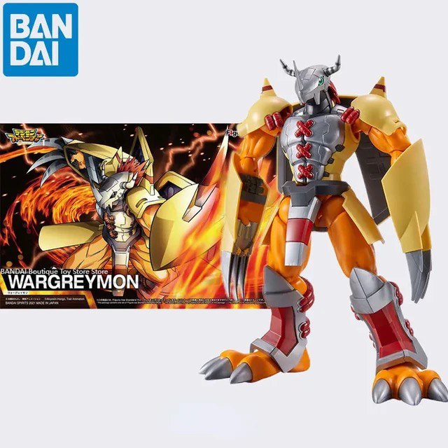 WARGREYMON プラスチックモデルキット WarGreymon Figure-rise Standard Model Kit Digimon - Original
