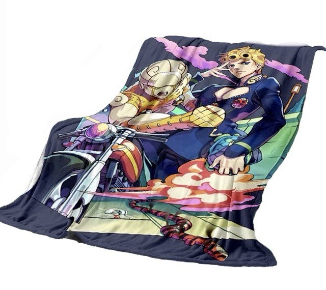Manta Microfibra Cobertor JoJo's Bizarre Adventure 150x220cm