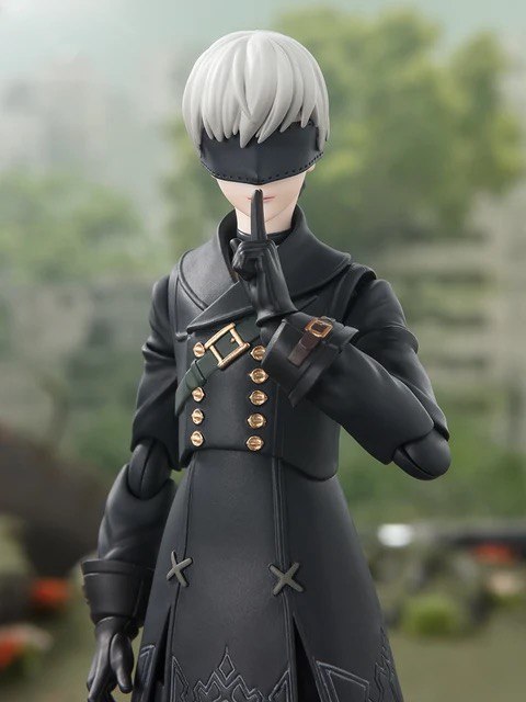Action Figure 9S NieR:Automata - Bandai ShFiguarts - Cubo Nerd - O