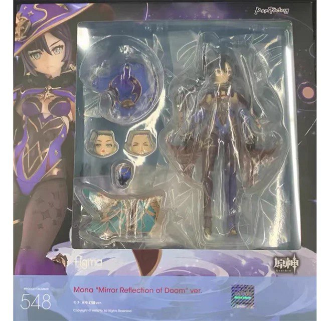 ゲームキャラクター Figma 548 Mona Mirror Reflection of Doom Figure Mona Mirror Reflection of Doom Genshin Impact - Original