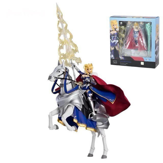 ゲームキャラクター Lancer Altria Pendragon DX Edition Figure Altria Pendragon Lancer Fate Grand Order - Original Figma