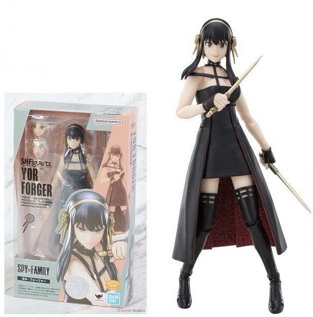 Figure Yor Forger Spy x Family - Bandai SHFiguarts - Cubo Nerd - O