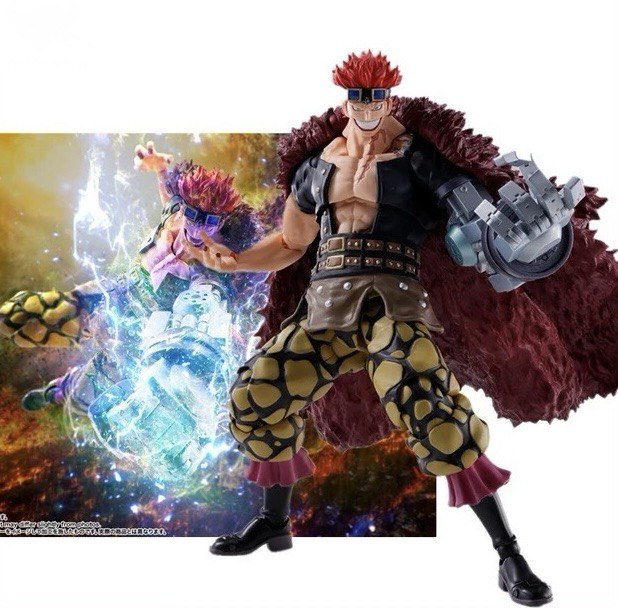 Action Figure Eustass Kid Invasão de Onigashima One Piece - Bandai