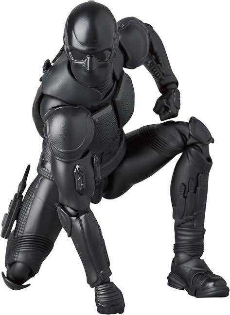 Action Figure Black Noir The Boys - MAFEX 183 Medicom Original