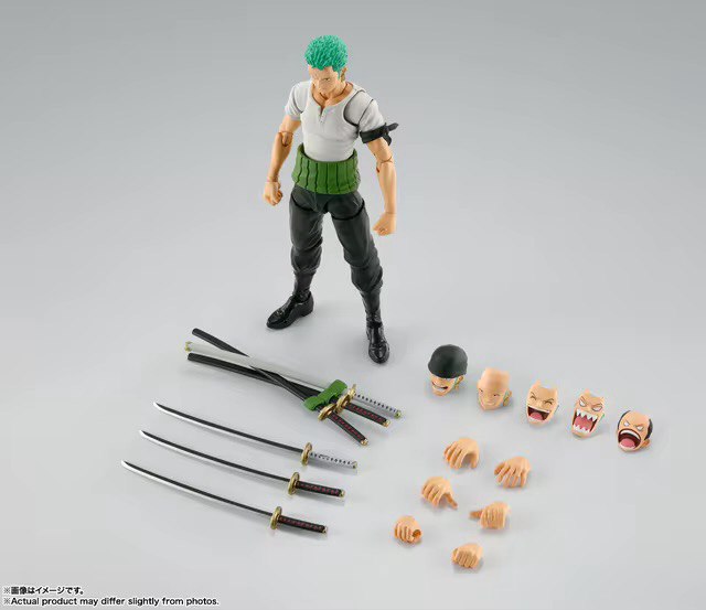 Action Figure Roronoa Zoro Romance Dawn One Piece - Bandai