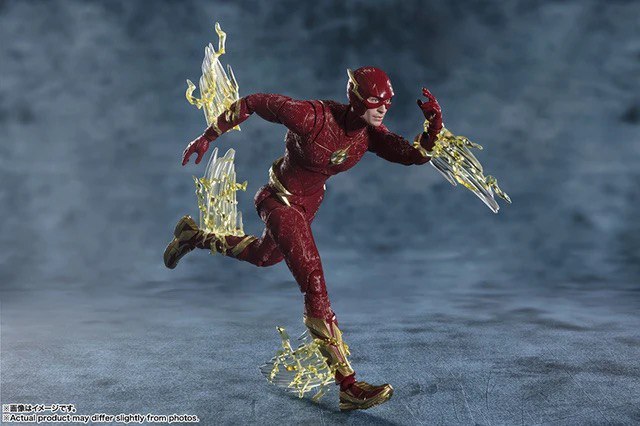 Action Figure Flash The Flash Dc Comics - Bandai ShFiguarts - Cubo