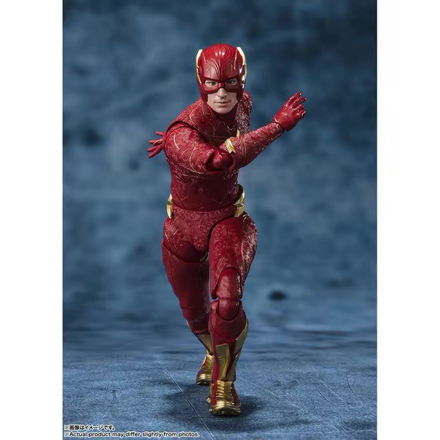 Action Figure Flash The Flash Dc Comics - Bandai ShFiguarts - Cubo
