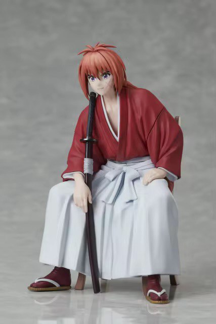 Figure Kenshin Himura Samurai X - Original Bandai - Cubo Nerd - O