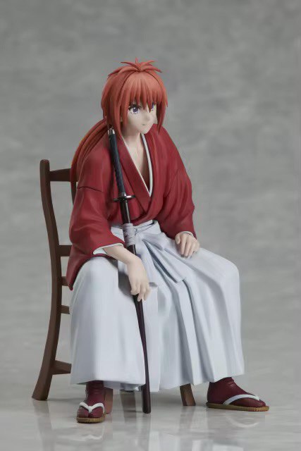 Figure Kenshin Himura Samurai X - Original Bandai - Cubo Nerd - O