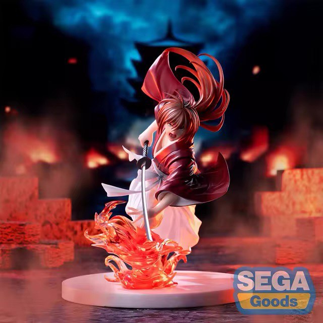 Diorama Kenshin Himura Luminasta Samurai X - Original SEGA - Cubo