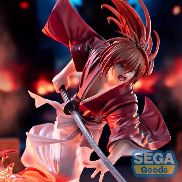 Diorama Kenshin Himura Luminasta Samurai X - Original SEGA - Cubo