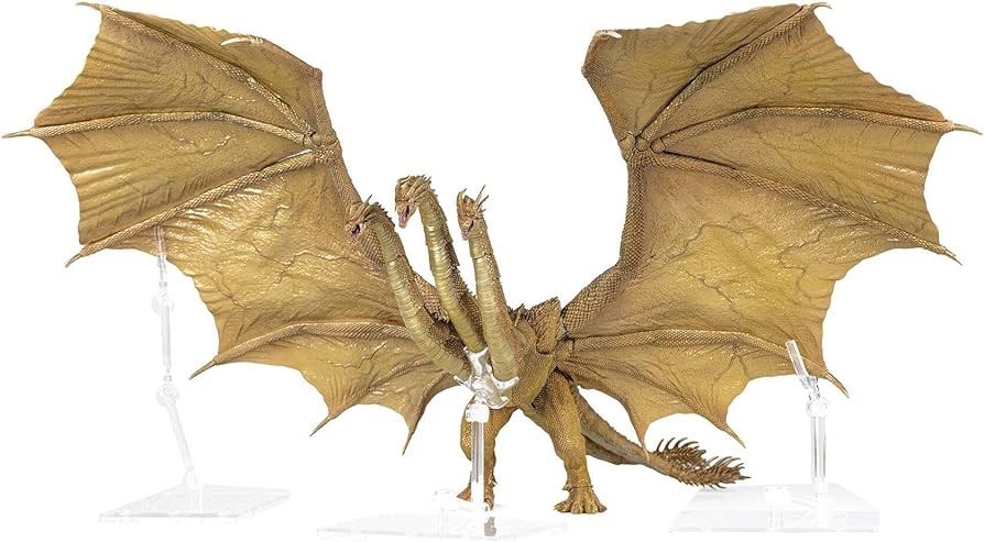 Action Figure Ghidorah Monsterverse Godzilla - Original Hiya