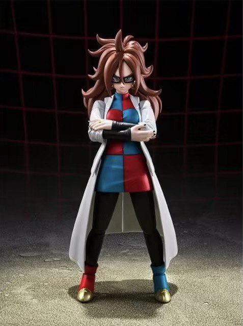 Action Figure Android 21 Lab Coat Dragon Ball Fighter Z - Bandai