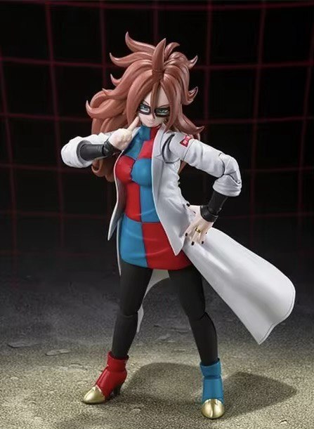 Action Figure Android 21 Lab Coat Dragon Ball Fighter Z - Bandai